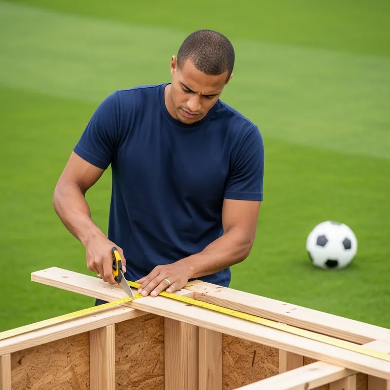 Soccer Player Building House: Construction of a Champion Soccer Player Building House: Construction of a Champion