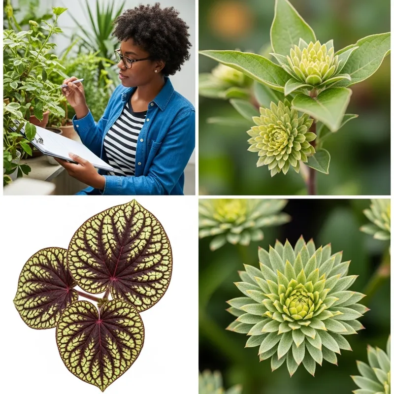 Botanical Exploration for Diverse Gardens with Intricate Detail
