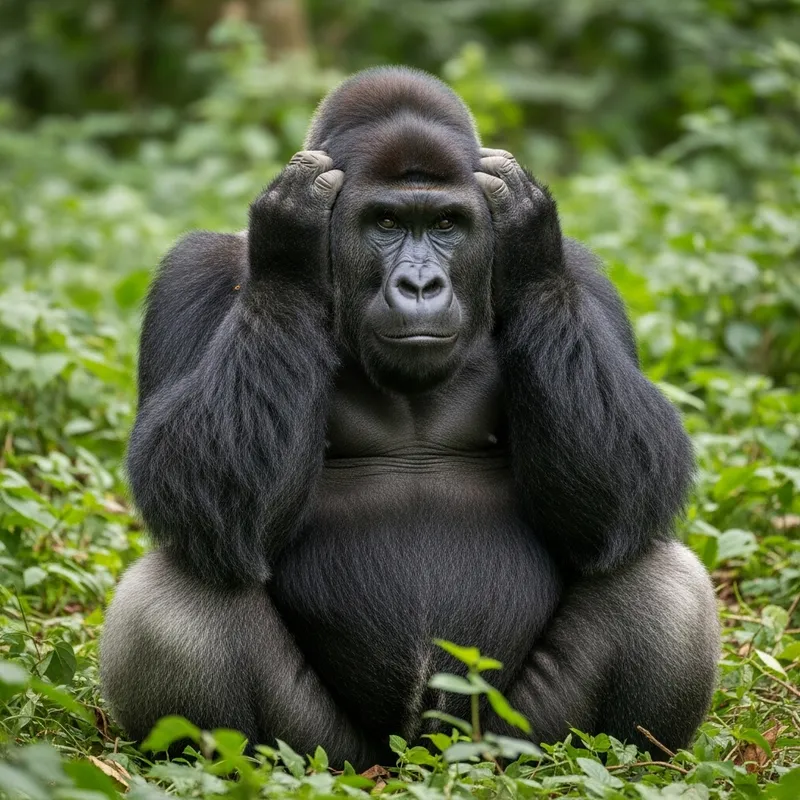Listening Gorilla: A Story of Silence in the Jungle