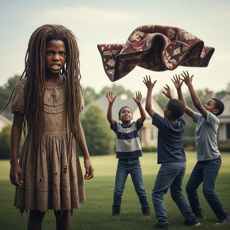 Ten Year Old African American Girl in Distress | Heirloom Blanket Incident