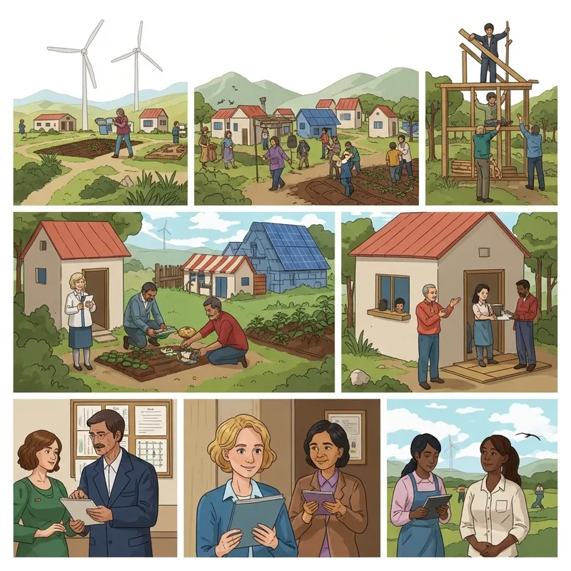 Life in a Self-Sufficient Community: Diverse People Thriving Independently Life in a Self-Sufficient Community: Diverse People Thriving Independently