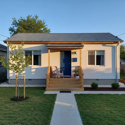 Affordable 10,000 Euro House with Minimalistic Style