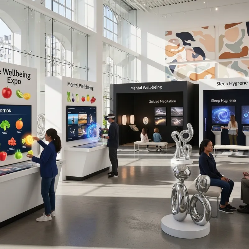 Sağlık Projeleri ve Modern Sanat: Etkileşimli Görüntüler Çağdaş Galeride