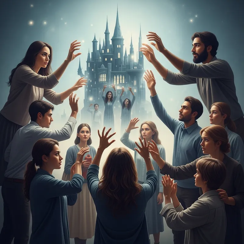 Humanity Lost: Living Between Illusion and Reality