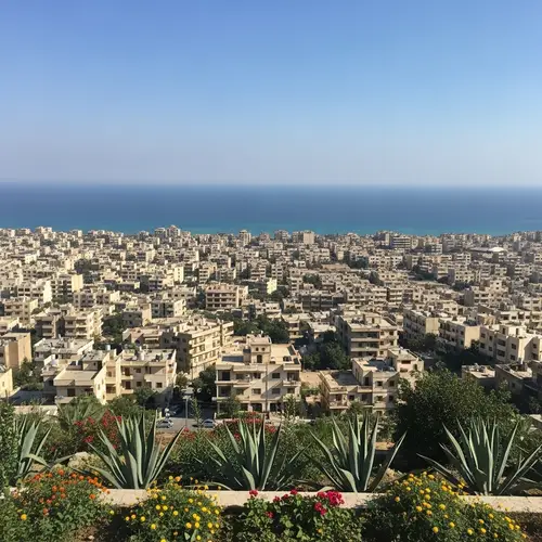 Baniyas Syria: Coastal City Panoramic View