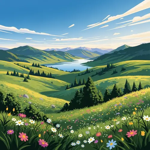 Simple Beauty of Nature in the Highlands