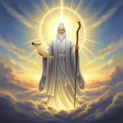 God: An Ethereal Symbol of Wisdom and Peace