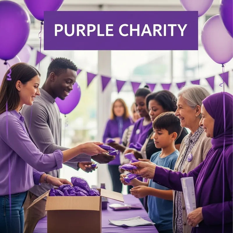 Purple Charity: A Celebration of Giving and Diversity