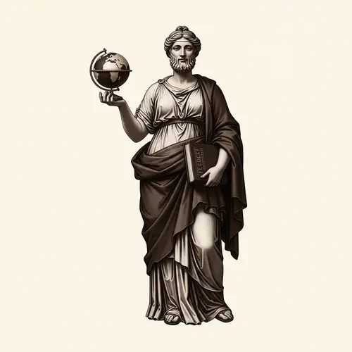 Greek Female Philosopher: Power & Knowledge Visualized