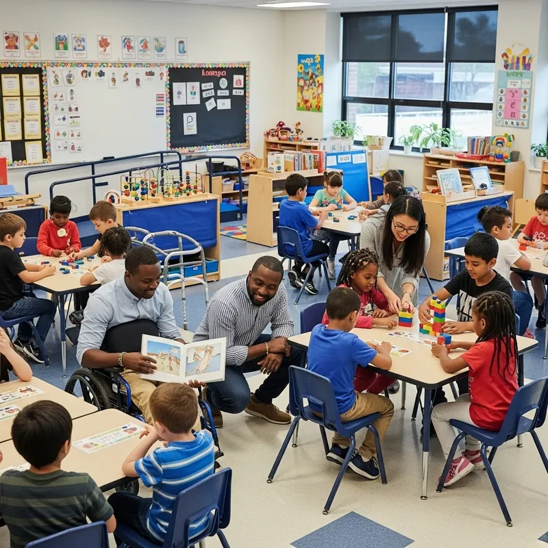 Inclusive Classroom for Diverse Learning Needs