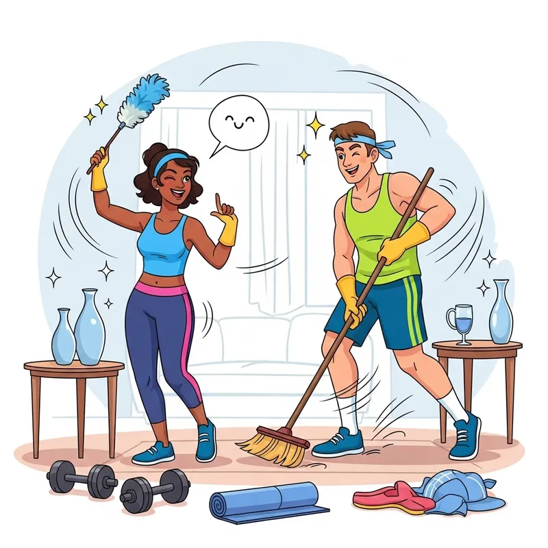 Cleaning as a Workout: Energizing Household Fitness Fun