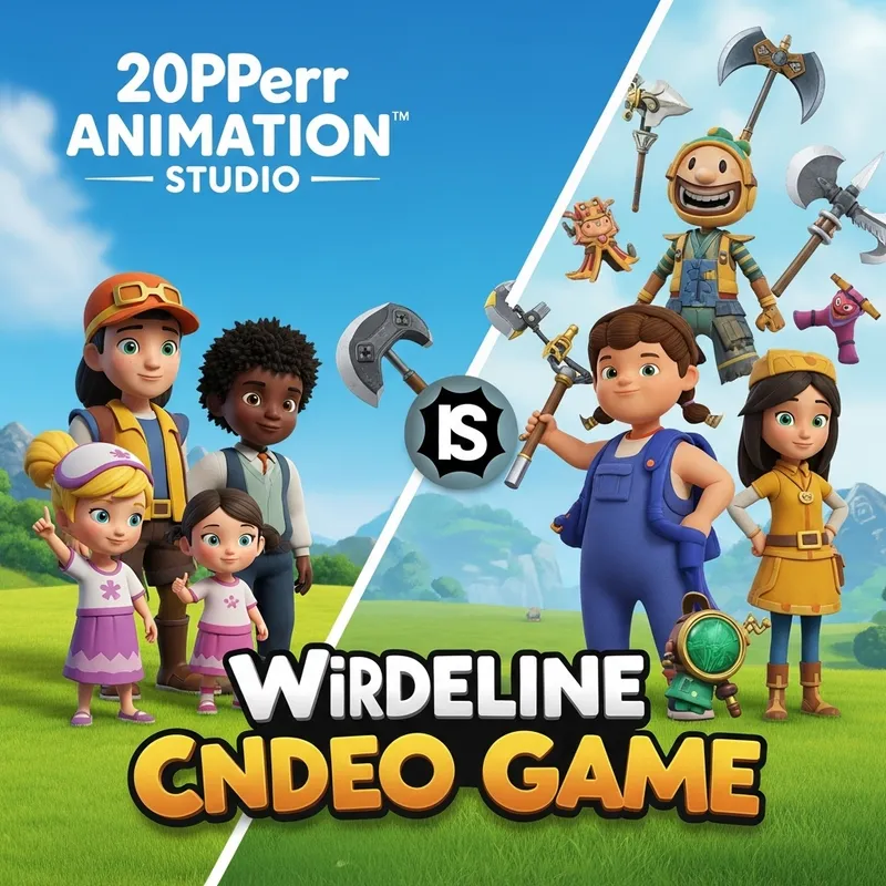 Disney Pixar and Fortnite Poster Mashup