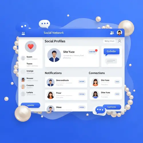 Blue Caviar Social Network | VK User Profiles & Connections