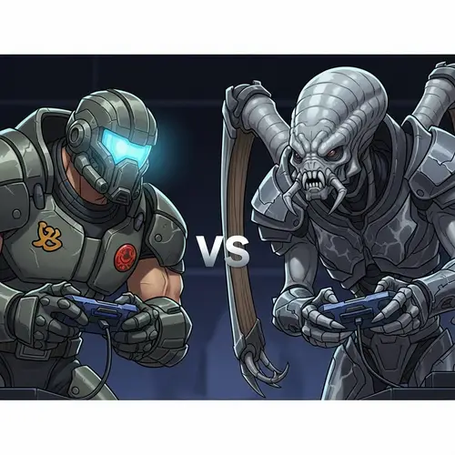 Futuristic Military Gaming | Competitive Halo Master Chief vs Elite