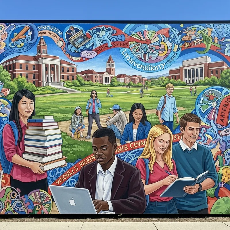 University Grounds Mural - Visual Communication