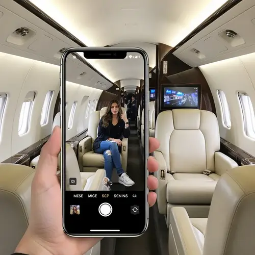 Luxurious Life Aboard a Private Jet