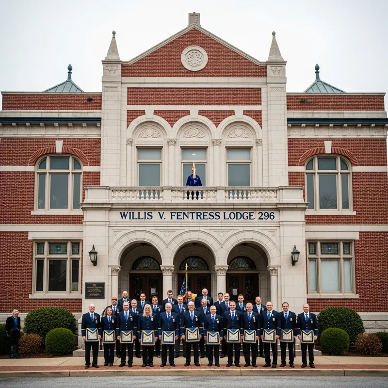 Willis V. Fentress Lodge 296: Vibrant Unity & Masonic Architecture