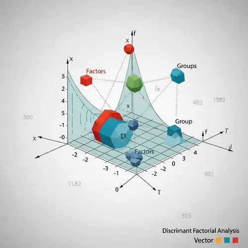 Discriminant Factorial Analysis: Mathematical Representation