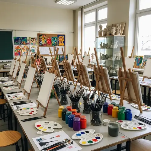 Art Classroom Supplies and Creativity Inspiration