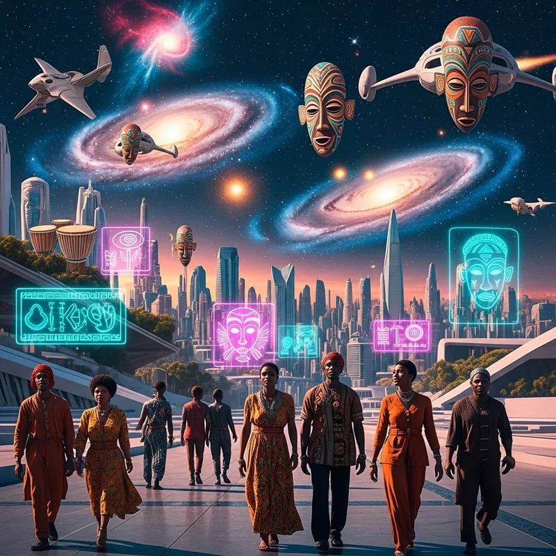 Black Culture in Space: A Futuristic Vision