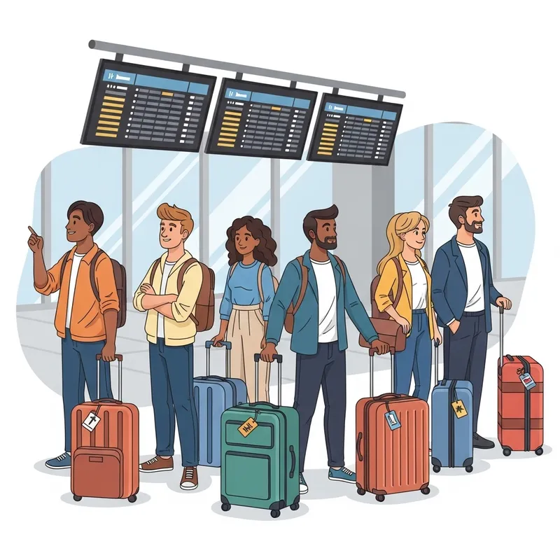 Travel Safely and Confidently: Secure Boarding | Airport Scene