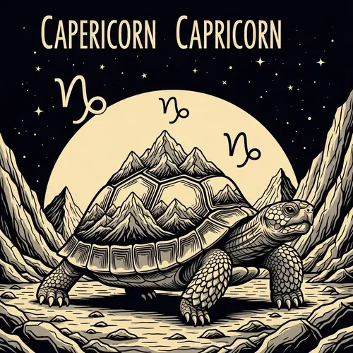 Capricorn Turtle: Symbol of Perseverance and Ambition