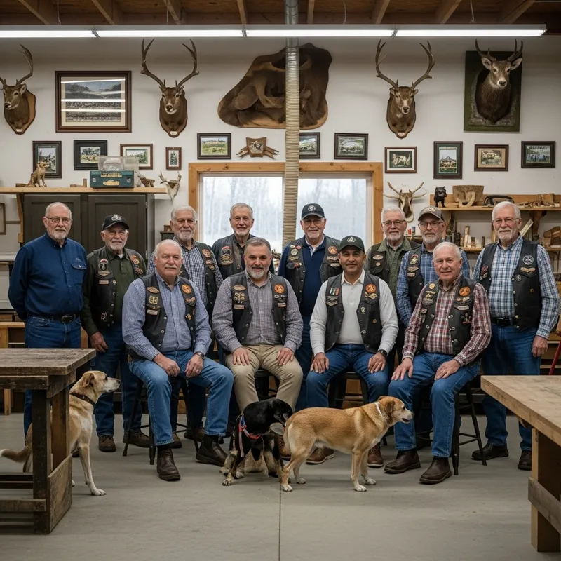 Old Guys of Bear Claw Militia: Tuesday Coffee & Woodworking