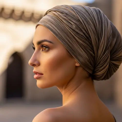 Stunning Arabic-English Woman Profile Image with Mesmerizing Eyes