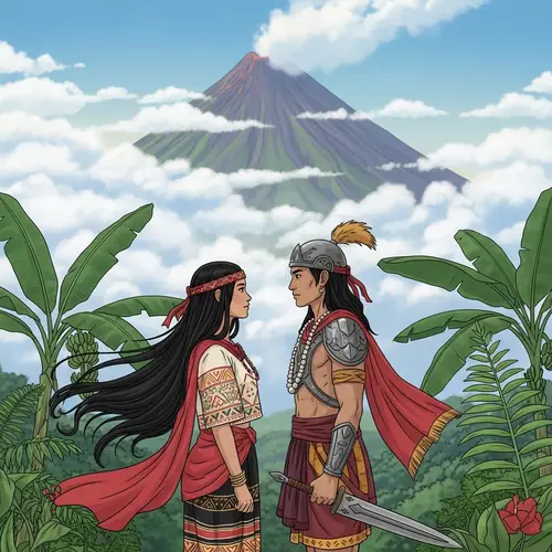 Daragang Magayon and Panganoron: Filipino Folklore Love Story