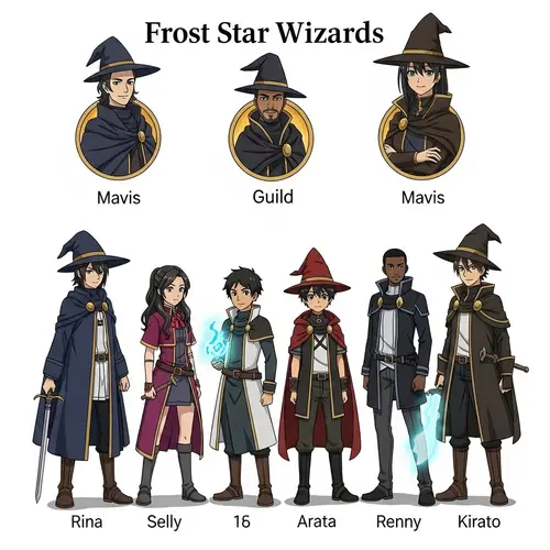 Journey into the World of Wizards | Defeating Dark Devil | Frost Star Wizards