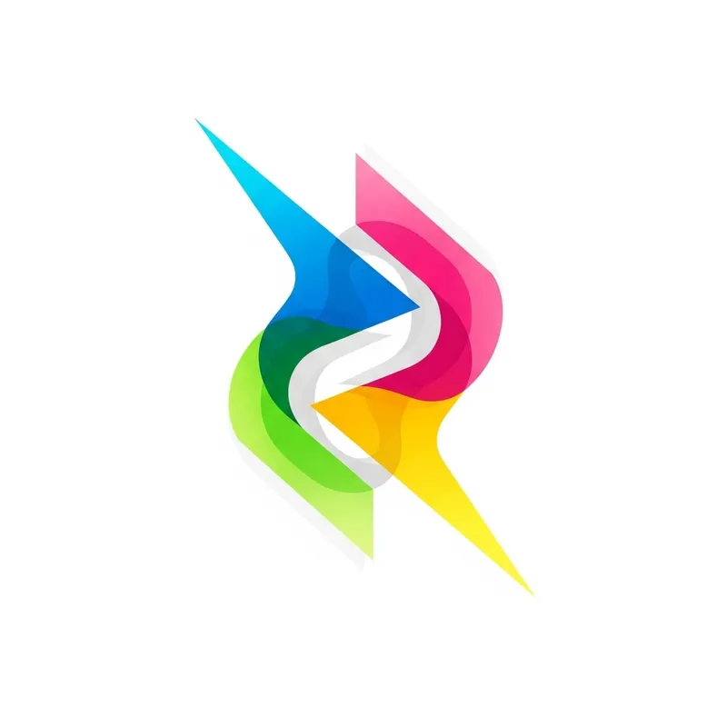 Unique Logo Design | Vibrant Abstract Geometry