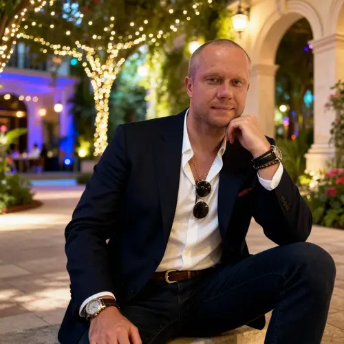 Creative Aesthetic Photography of Fashionable Man