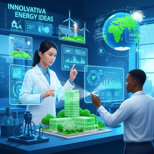 Innovative Energy Ideas: Futuristic Vision of Sustainable Technology