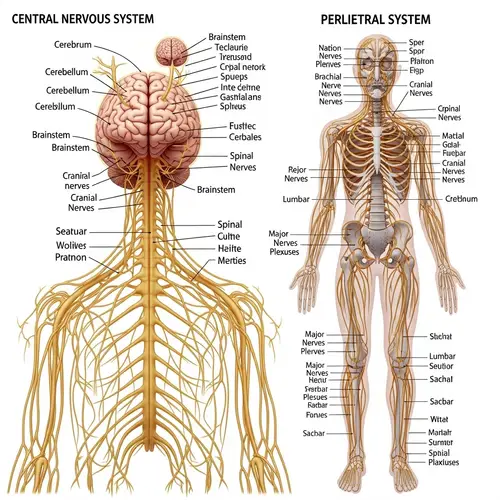 Human Nervous System: Central & Peripheral Systems