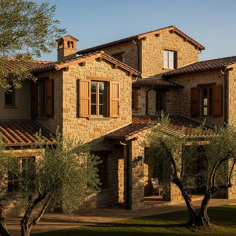 Enormous Tuscan Heritage House: Authentic Charm & Terracotta Rooftops