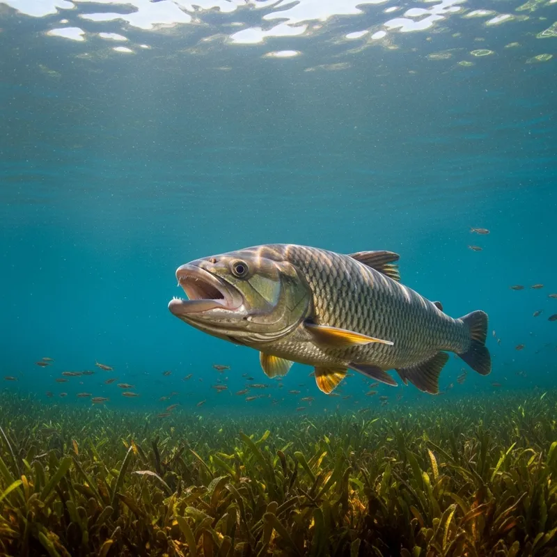 Breathing Fish: A Vibrant Underwater Scene