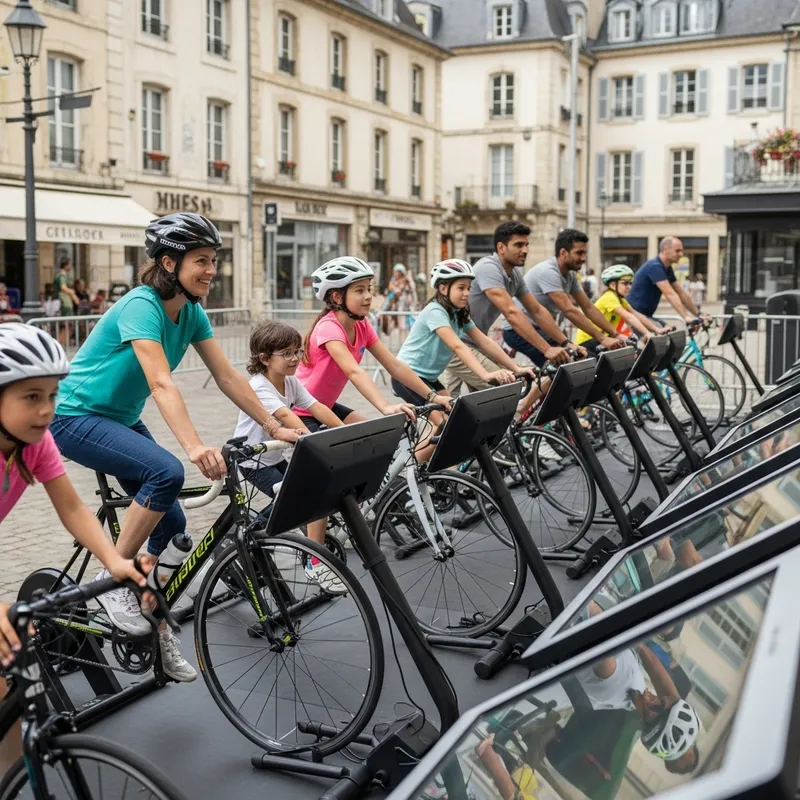 Vibrant French City Welcomes Tour de France Family Fun Event