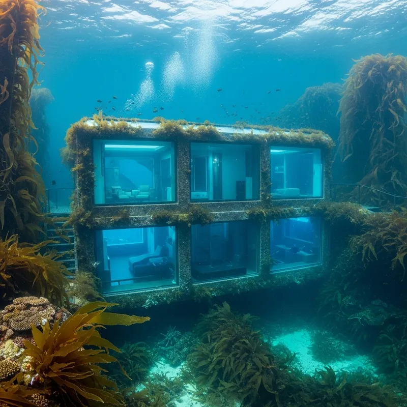 Underwater House in Washington DC | Marine Life Views