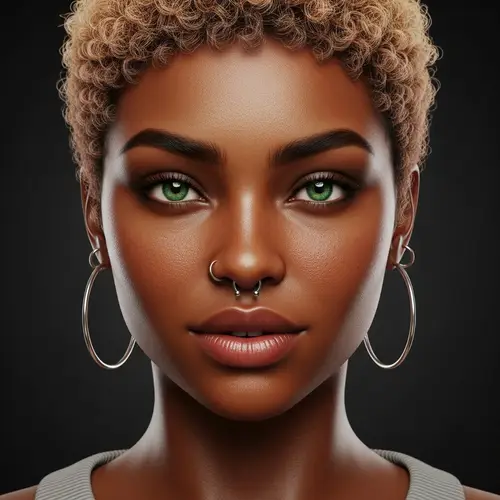 Captivating Portrait of Young Woman | Photorealistic Style