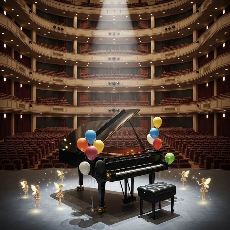 Grand Piano Performance in Festive Concert Hall | Captivating Play 6 Grand Piano Performance in Festive Concert Hall | Captivating Play 6
