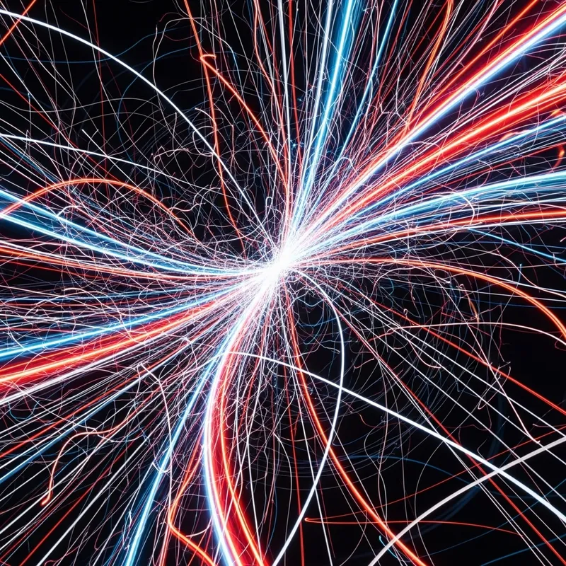 CentOS Abstract Art: Fluid Data Flow Visualization