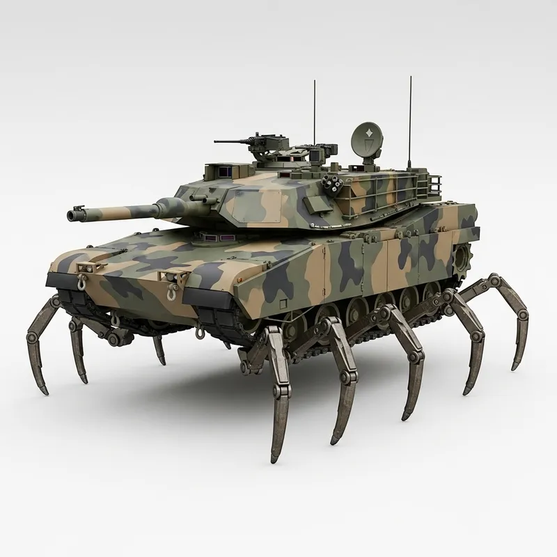 Spider Tank: Ingenious Nature-Inspired Design