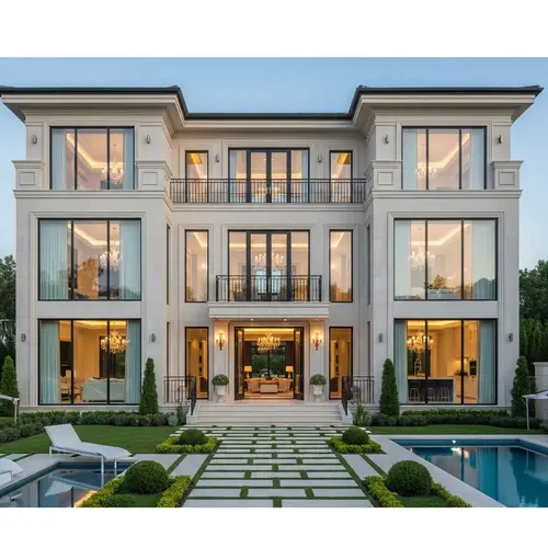 Luxurious $1,000,000 Three-Story House with Natural Light