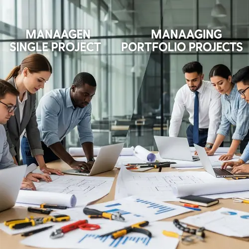 Single Project vs. Portfolio Management Explained