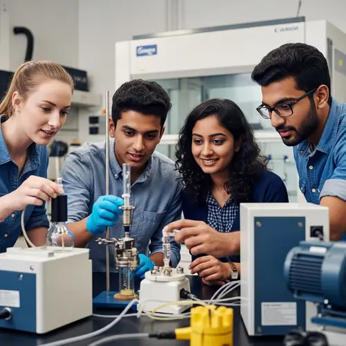 Collaborative College Lab Experiment with Diverse Group of Students