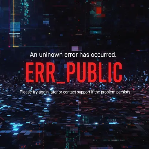 ERR_PUBLIC - Fix Error and Access Issues