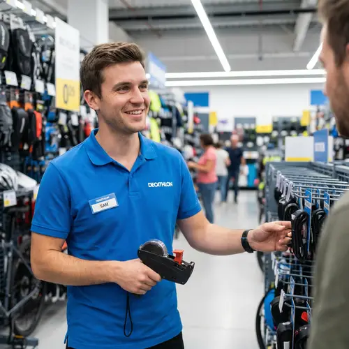 Transform into a Decathlon Worker