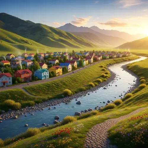 Shitharama - Picturesque Landscape and Charming Town