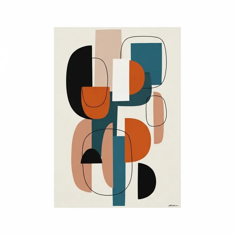 Abstract Art & Minimalist Composition