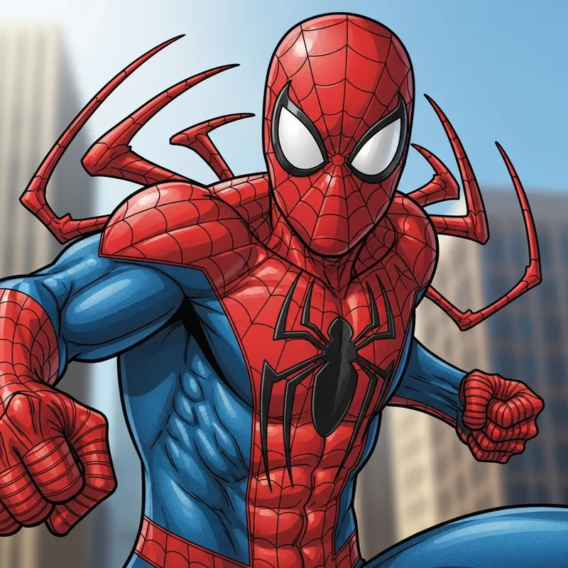 Spider-Man Action Figure | Detailed Marvel Collectible